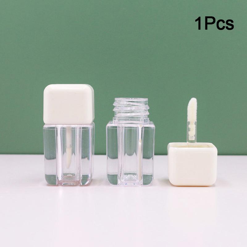 1 шт. 4 мл сделай сам пустой прозрачный пластиковый флакончик для блеска для губ дорожная портативная жидкая помада тени для век блеск для губ тюбики