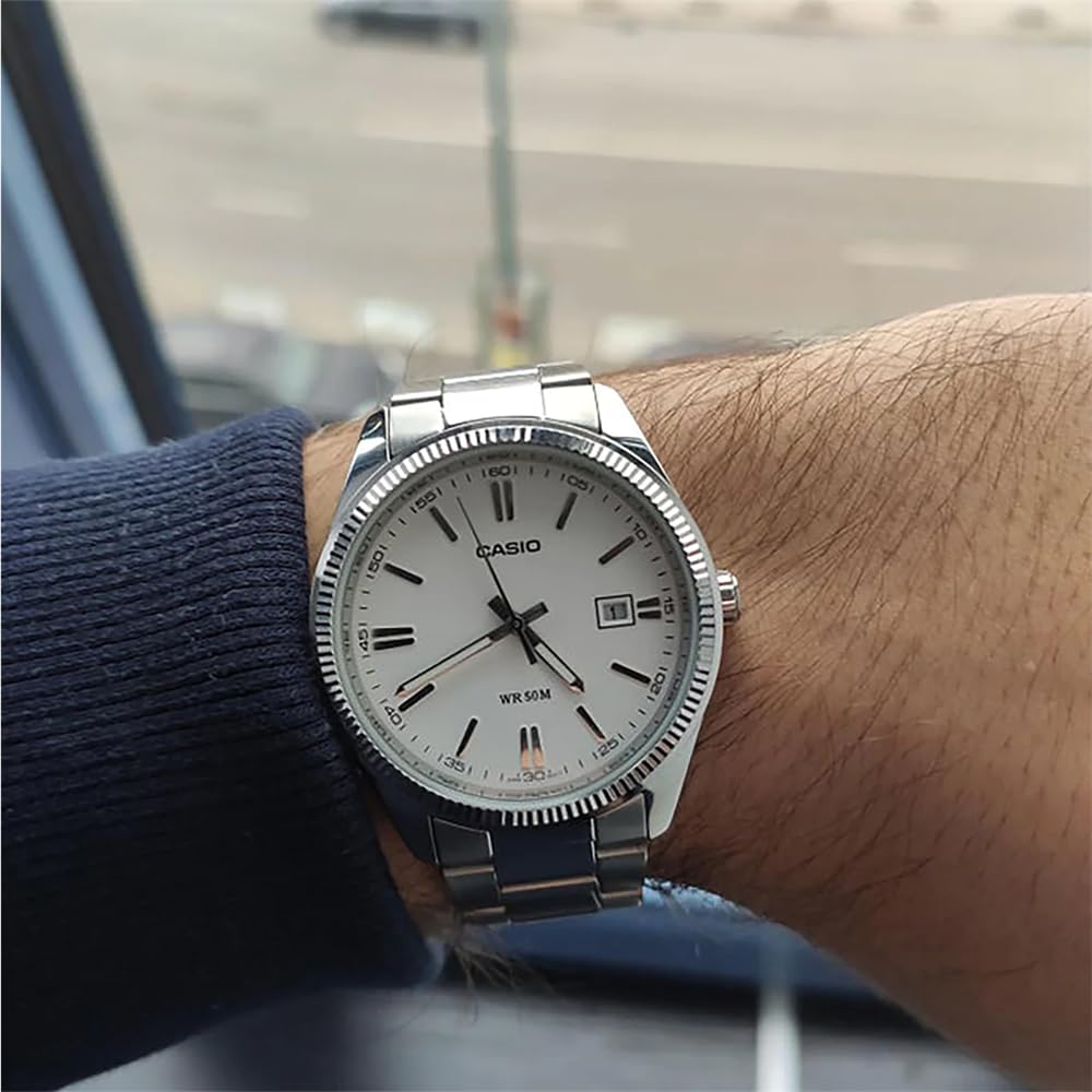 Casio Classic Silver Watch Classic Silver Watch MTP1302D-7A1 [Casio MTP1302D-7A1]