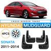 Кожаные крылья для шин Hyundai Sonata 8-го поколения 2011-2014