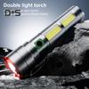 High Powered Flashlight 4 Modes Adjustable Super Bright Waterproof Zoomable Rechargeable Tactical Flashlight with Power Display