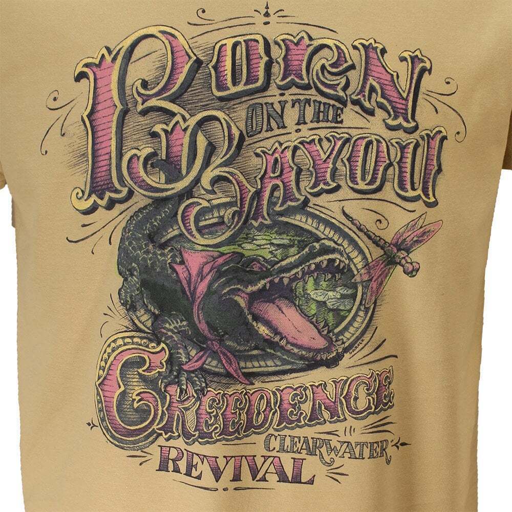 Creedence Clearwater Revival Тур Группа Подарок Для Фанатов S to 5XL Песочная Футболка Унисекс Футболка