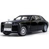 1/24 Rolls Royce Phantom Mansory Alloy Car Diecasts & Toy Vehicles Car Model Sound and Light Pull Back Car Toys for Kids Gifts