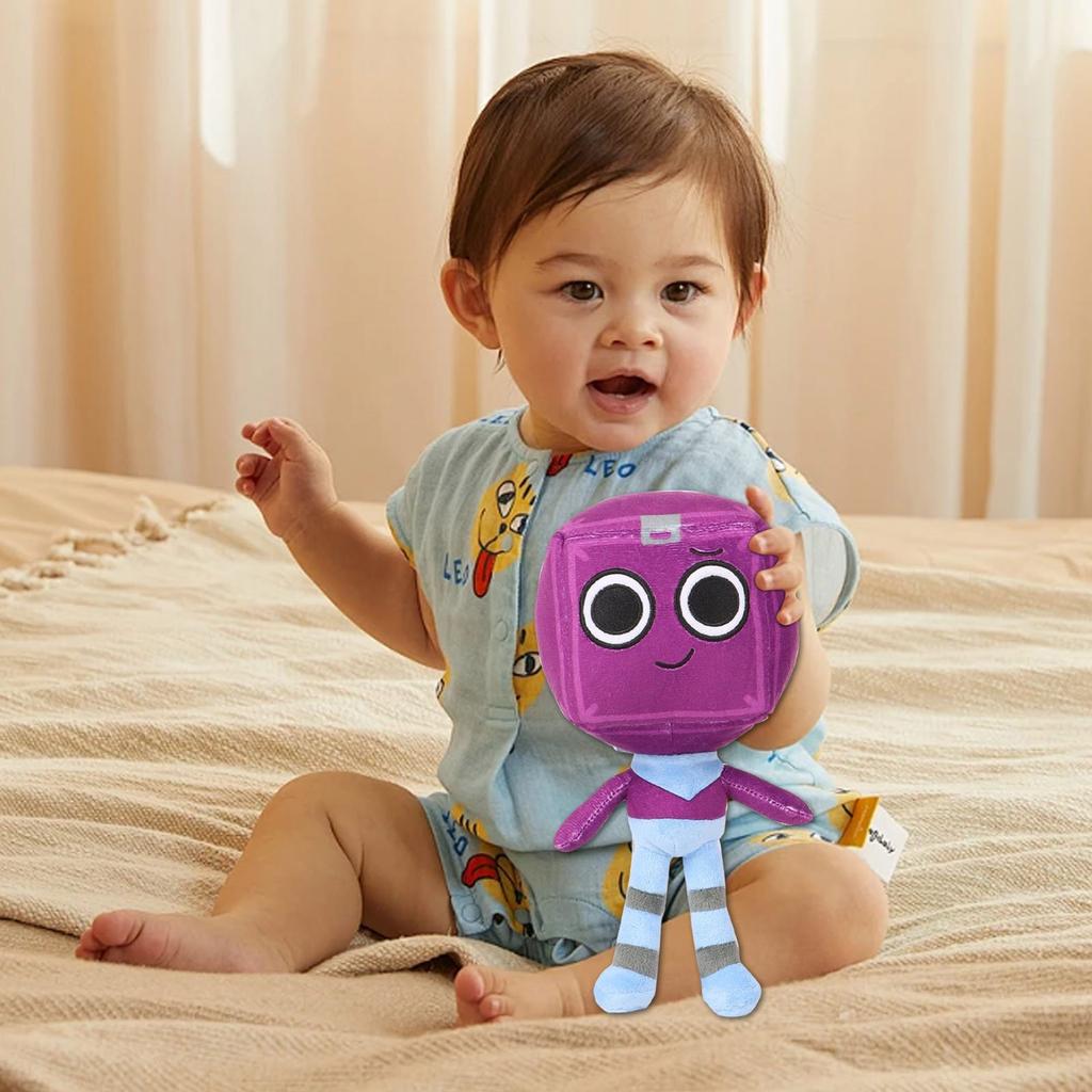 Милая плюшевая кукла, игрушка в подарок, детская тряпичная кукла в мультяшном стиле