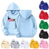 Children's Hoodie Boys And Girls Fashion Printed Long-sleeved Hooded Pocket Hoodie