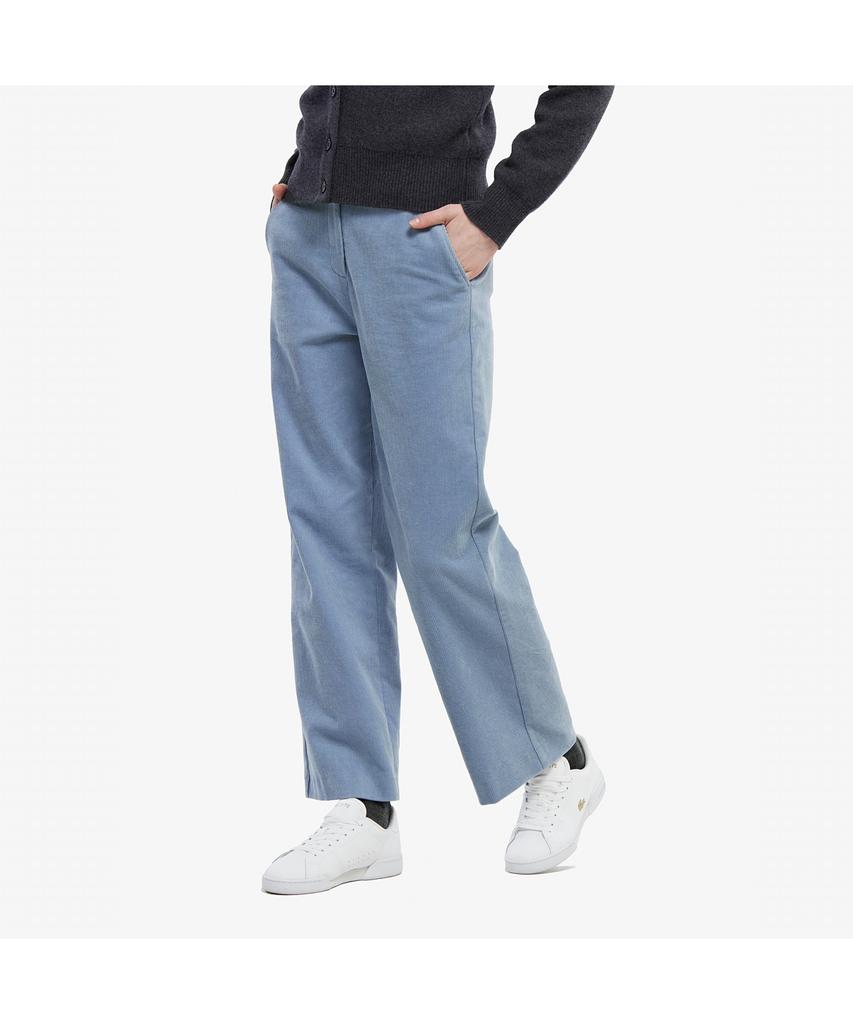 LACOSTE Женские повседневные вельветовые брюки полуширокого кроя Hf625E-55N Hbp
