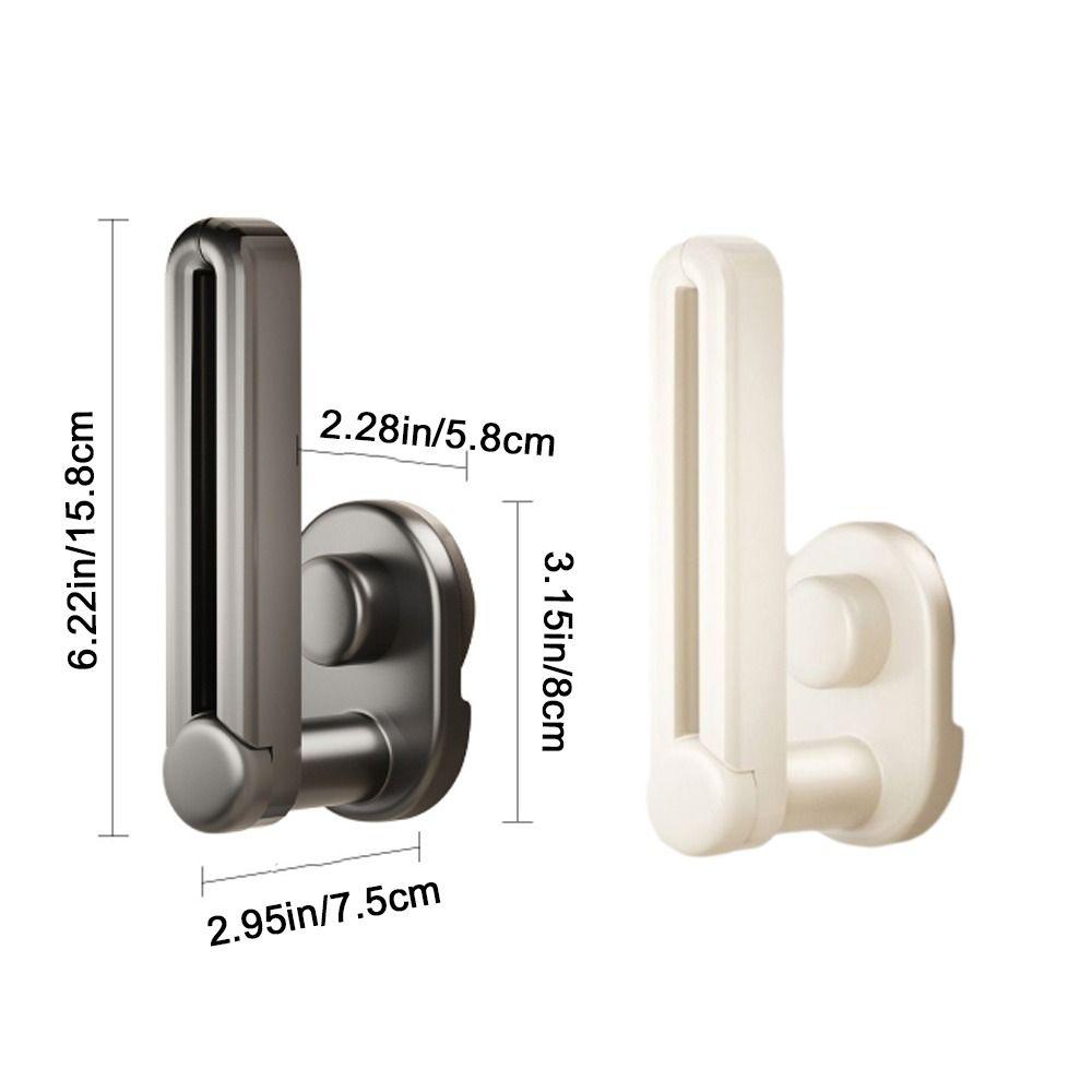 2 Pieces Wall Mounted Suction Cup Hair Tie Storage Rack Scrunchies Storage Rack for Bathroom