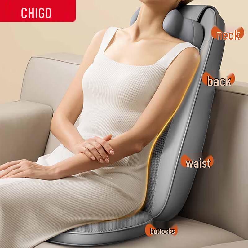 CHIGO Smart Massage Cushion with Heat Therapy