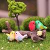 Artificial Little Bird Figurine Animal Model Home Decor Mini Garden Accessories