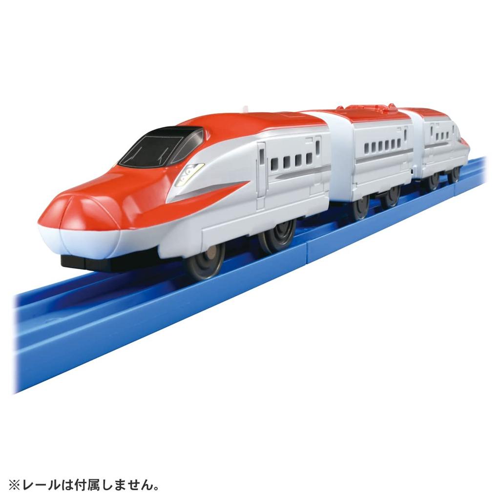 Игрушечный поезд Shinkansen серии TAKARA TOMY E6 для детей от 3 лет и старше. Стандарт безопасности игрушки прошел сертификацию ST mark PLARAIL "Plarail ES-03"