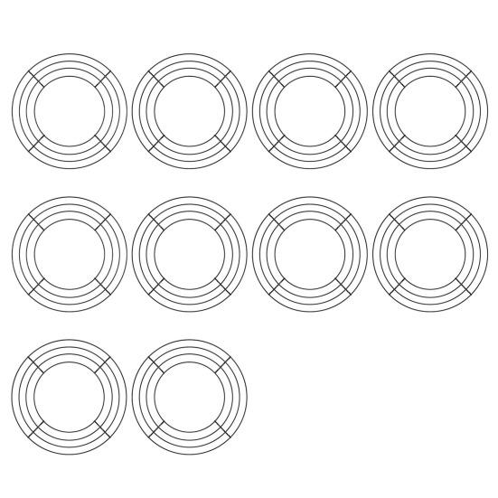 20cm/25cm Metal Hoop Wreath Frame Wire Ring Flower Garland Holder DIY Wreath Making Supplies for Festival Wedding Party