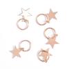 5 шт. женские модные милые блестящие звездные кольца для волос заколки для косичек ARI