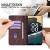Кожаные чехлы-книжки для Nokia G42 C110 6.2 7.2 C02 G11 Plus C32 C31 G60 C21 Plus G21/G11 C10/C20 X10/X20 Кожаный чехол противоударный флип-чехол