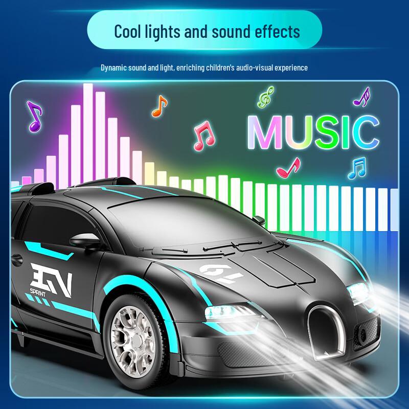 JJR/C Bugatti Трансформируемая радиоуправляемая машина-робот