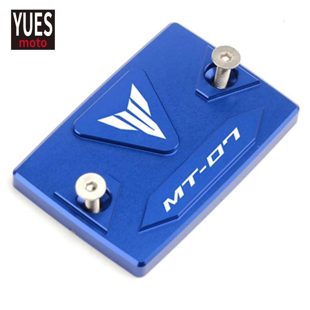 Аксессуары для мотоциклов, передний и задний тормозной цилиндр с ЧПУ, крышка главного резервуара для Yamaha MT-07 MT 07 mt07 2014-