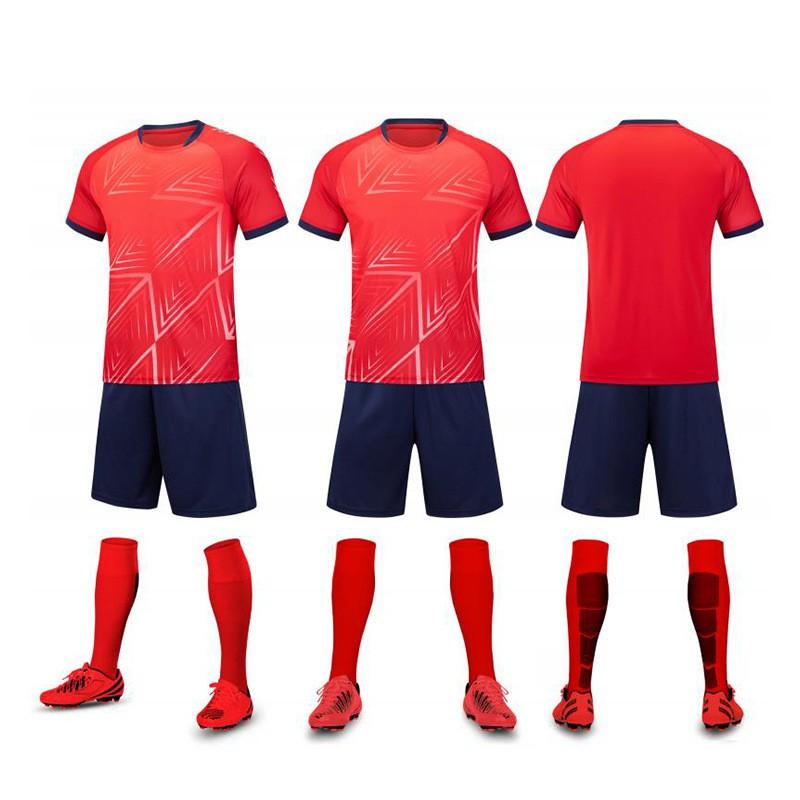 Custom Printed Sportswear Set Soccer Training Competition Lightweight Breathable Performance Jersey Unisex