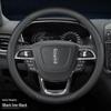 Lincoln Steering Wheel Cover for Corsair, Aviator, MKZ, Z, Continental, Navigator