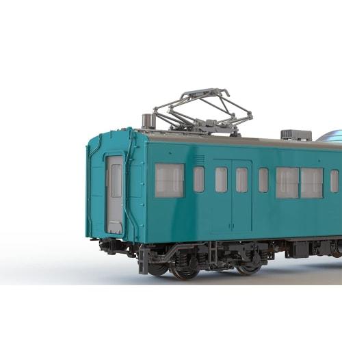 PLUM 1/80 Scale JR East 201 Series DC Electric Car Keiyo Line Moha 201 & Moha 200 Display Model, Unpainted Assembly Plastic Kit, PP132