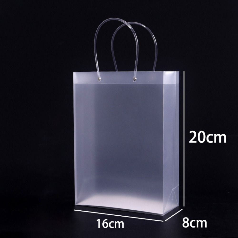 С ручками Подарочная упаковка Сумка Матовая подарочная упаковка Сумка Прозрачная сувенирная сумка