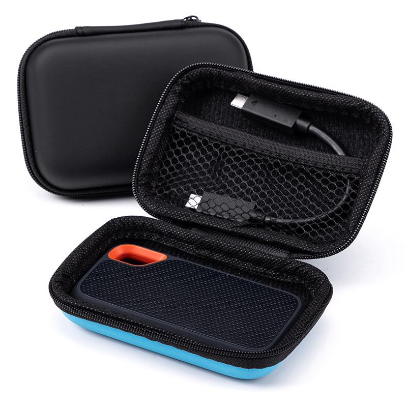 Чехол для хранения наушников и кабеля передачи данных EVA