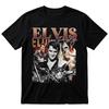 Elvis Presley Collage Graphic Tee Rock Music TShirt a Perfect Gift