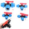 Quick Connect Three-Way Valve Plastic Three-Way Ball Valve Quick Connect Valve T-Type Three-Way Ball Valve