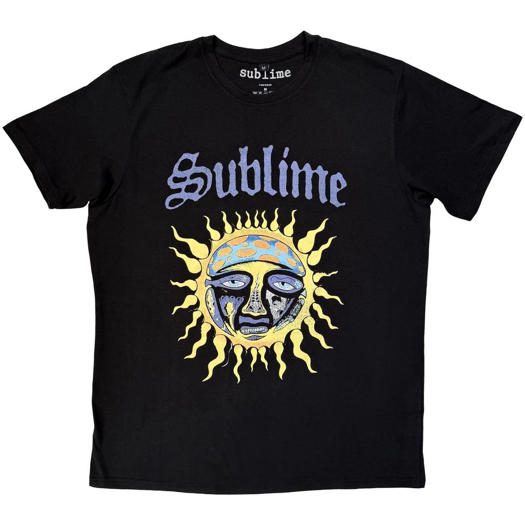 Sublime Premium Carbon T-Shirt: Sun Logo (Black) OFFICIAL NEW