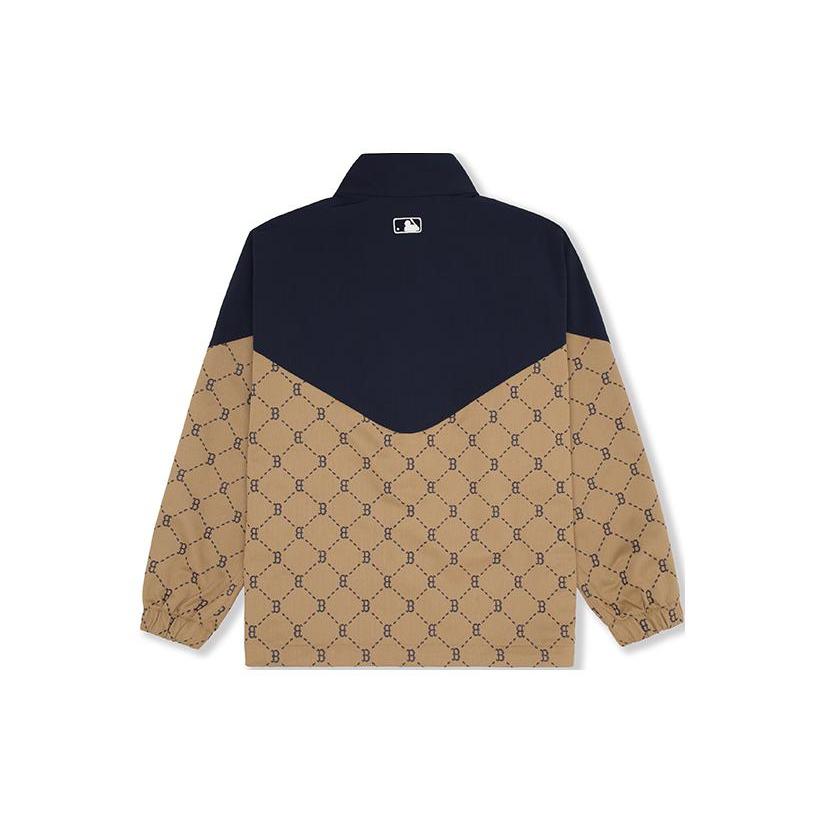 New MLB SS24 Jackets Coats Unisex Dark Camel 3AWJM0341-43CAD