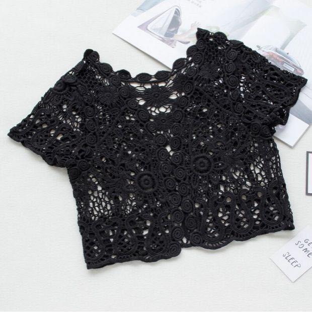 Lace Short Shawl Jacket - Lightweight Summer Cardigan for Women, Perfect Over Slip Dresses