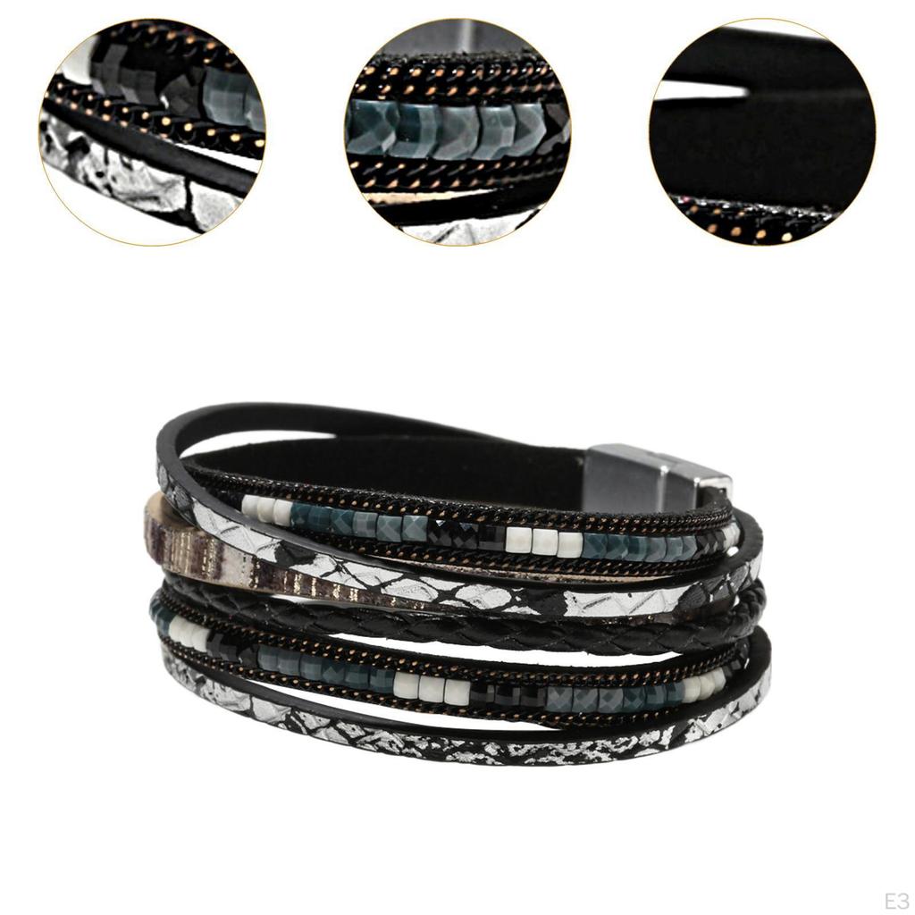 Браслет Конверт Bohy Boho Подарок на день рождения Сделано вручную Украшение Креативный Многослойный