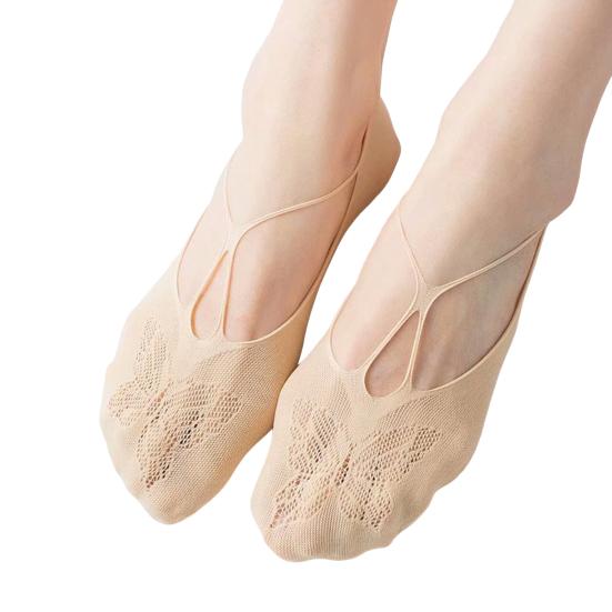 Женские кружевные носки No Show, низкие носки с невидимым носком