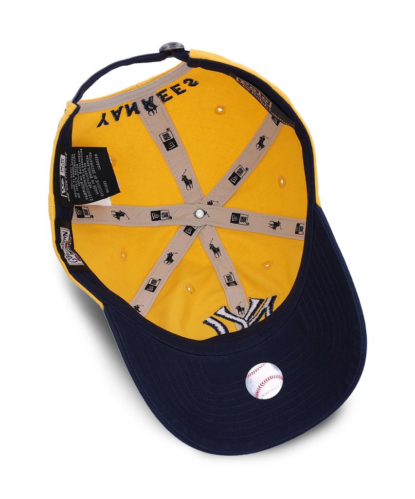 POLO RALPH LAUREN Кепка из твила Yankees Желтая