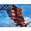 Алмазная картина США Любовь Орел Флаг Животное Ручная работа DIY Вышивка крестом
