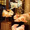 Handmade Handheld Rabbit Lantern Flying Rabbit Mid-Autumn Festival Lantern  Children
