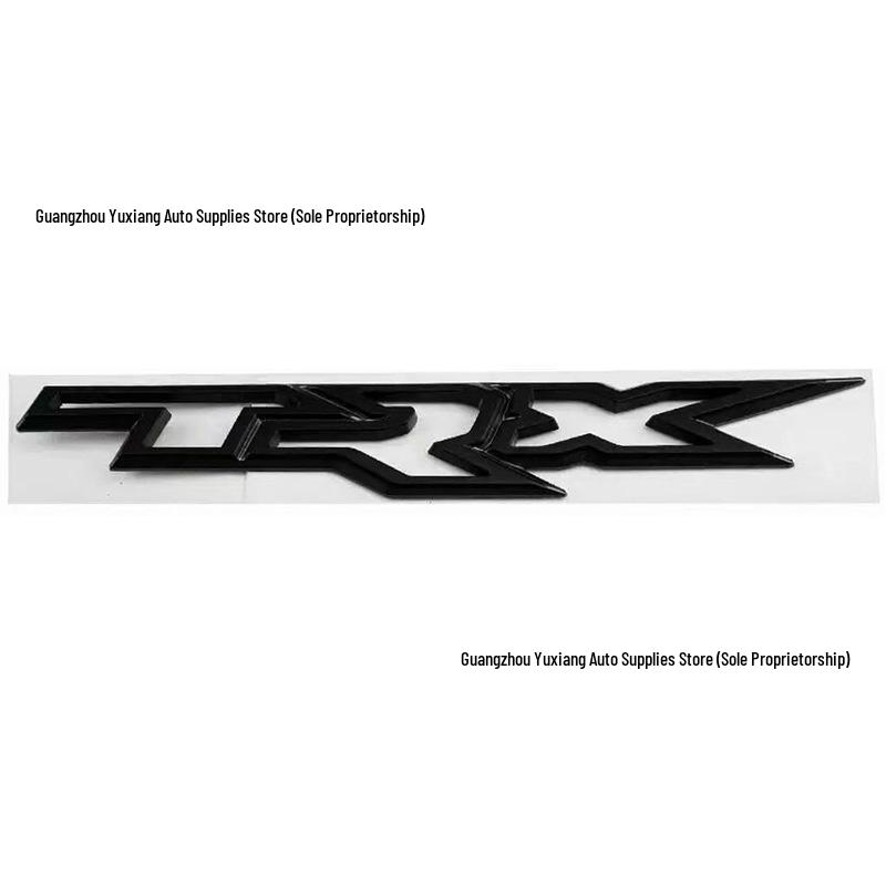 Наклейка-эмблема на заднюю часть пикапа Dodge Ram TRX