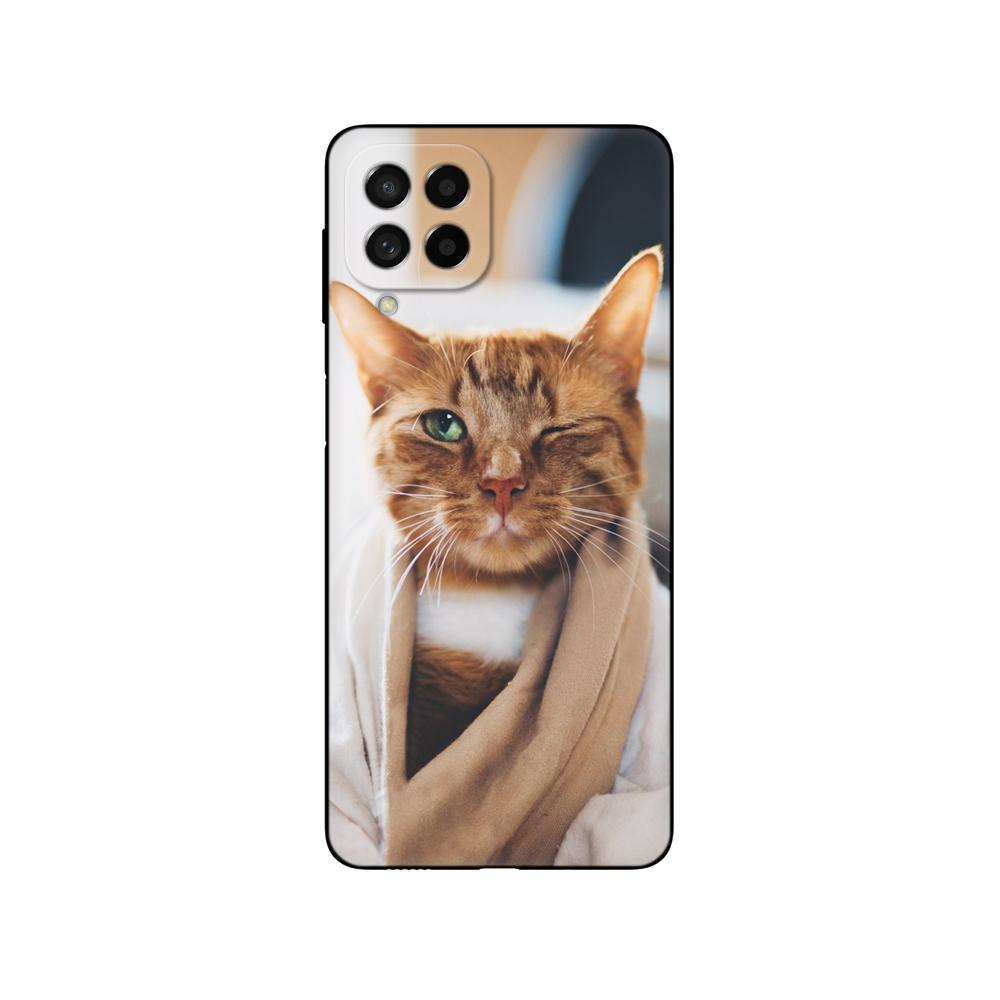 Для Samsung Galaxy M53 5G чехол задняя крышка для Samsung M53 5G чехол для телефона GalaxyM53 M 53 m536 чехол мягкий силиконовый черный TPU чехол