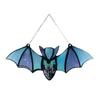 Halloween Bat Stained Glass Suncatcher Window Hanging Acrylic Wall Art Decor