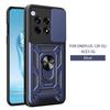 Чехол For OnePlus 12R Чехол Защита камеры со сдвижной крышкой Бронированный чехол для телефона Для One Plus 12R 12 R OnePlus12R 5G Магнитное кольцо-держатель Coque
