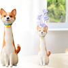 Handmade Dog Flower Vase Cartoon Animal Planter Modern Animal Flower Holder  Home Decor