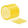 6Pcs 66m x 3mm/6mm Graphic Whiteboard Tape Desktop Positioning Drawing Grid Line Marking Tape Self-Adhesive Thin Dry Erase Tapes