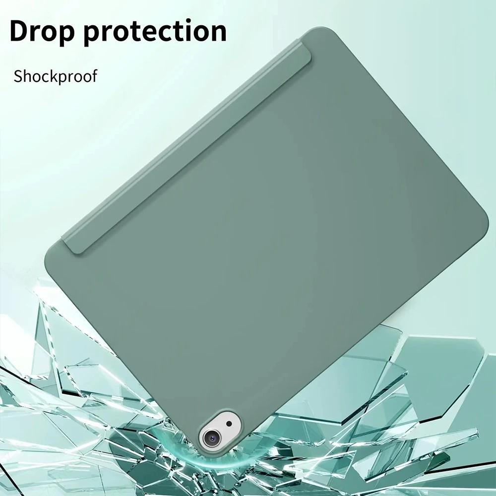 For Redmi Pad 2 Cover 11"2025 Tri-Fold Sleeve Stand Silicone Tablet Case Funda for Xiaomi Redmi Pad 2 Cover with Auto Sleep Wake