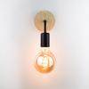 Nordic Wood Wall Lamp Sconce E27 Retro Bedside Vintage Indoor Lighting Bedroom Living Room For Home Decor LED Wall Light