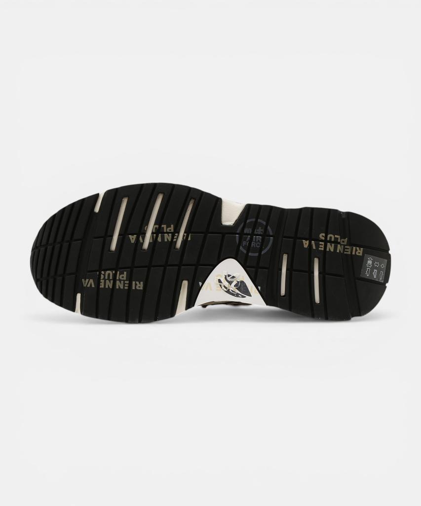 Premiata [26Ss][Mase] White Logo Patch Cowhide Women'S Sneakers