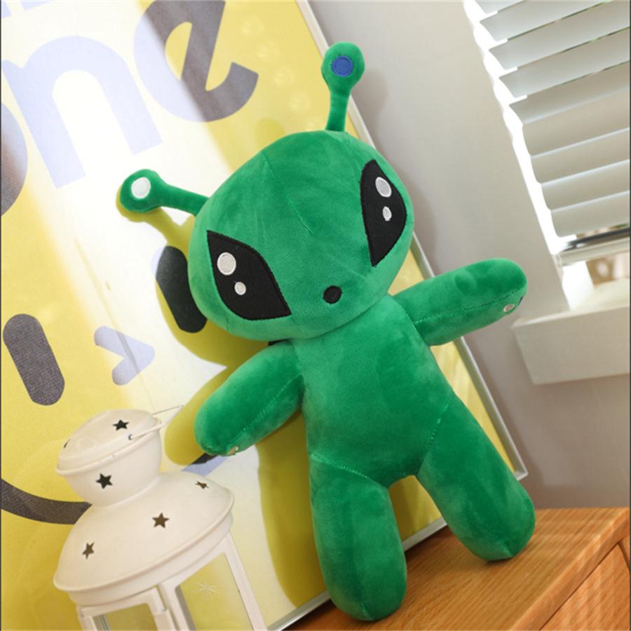New Product AFTONSPARV Green Alien Plush Toy