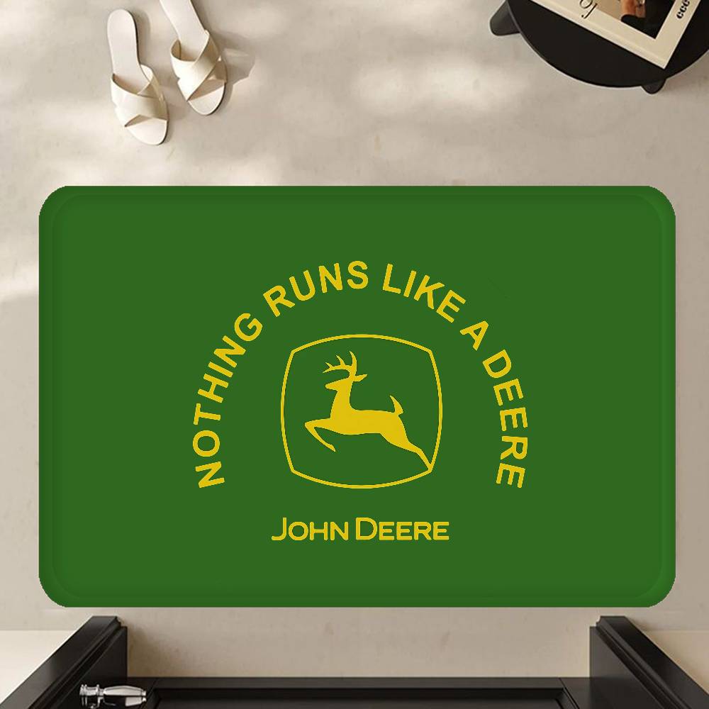 Сельскохозяйственная техника J-John Deere Коврик для ванной Нескользящий Впитывающий воду Длинная полоса Подушка Коврик для спальни Приветственный коврик