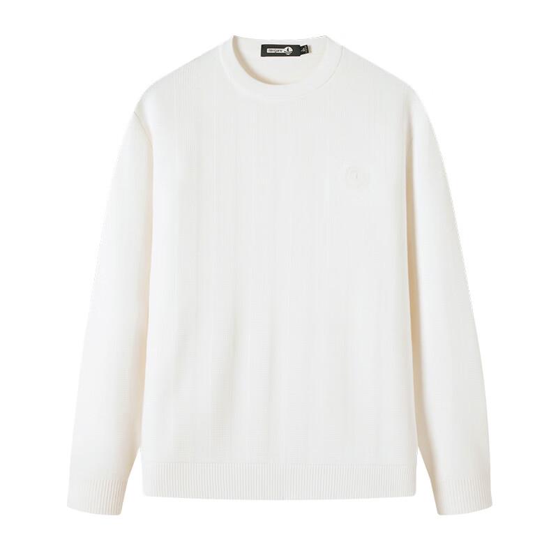 Navigare Men's Solid Antibacterial Knit Sweater