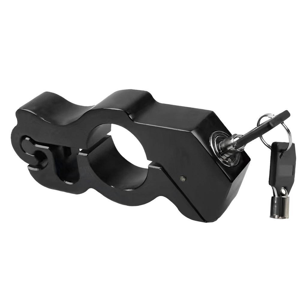 Замок на руль Алюминиевый сплав Противоугонный Мотоциклетная ручка Газ Тормозной замок для Электровелосипеда