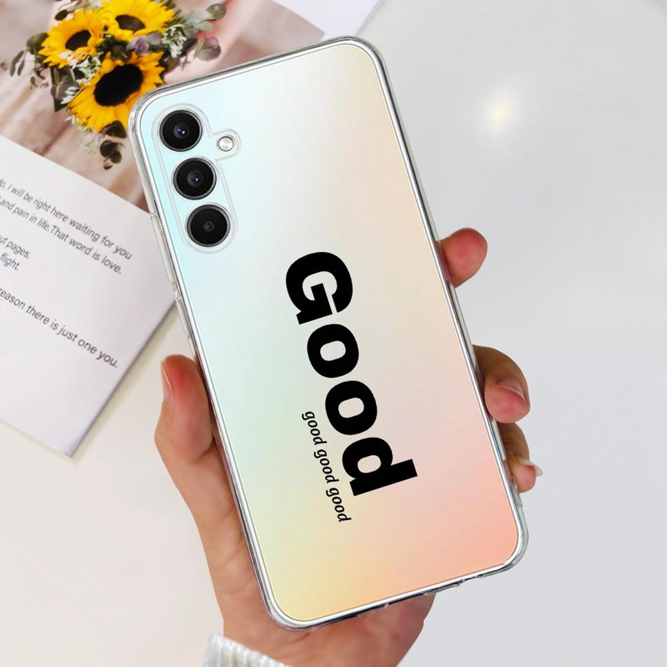 Чехол для Samsung Galaxy A34 5G 6.6" Милый Кот Астронавт Мягкий Силикон ТПУ Чехол для Samsung a34 A34 5G Ударопрочный Чехол для Телефона Funda