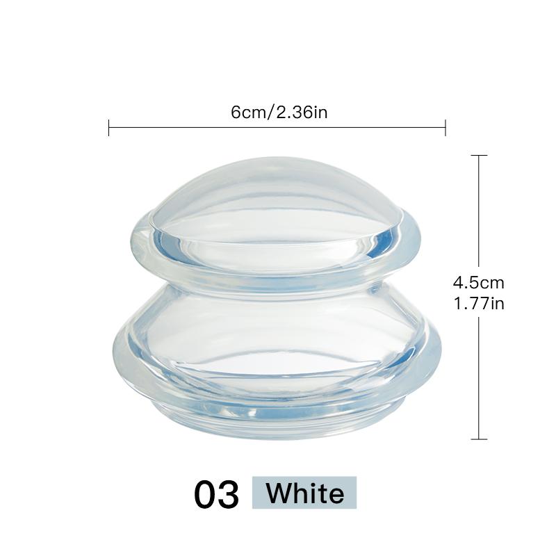 Силиконовые массажные банки Массаж глубоких тканей Массажер для тела Вакуумная банка Антицеллюлитная присоска Инструмент для здоровья Скребок