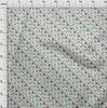 oneOone Ткань Cotton Flex Mint Green с акварельным цветочным принтом, ткань для платья, ярд, 40 дюймов