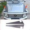 Для Mercedes Benz G-Class W463 2004-18 Алюминиевый сплав Автомобильные аксессуары для экстерьера Панель защиты капота Наклейки Автоаксессуары